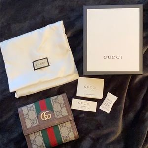 Gucci GG Ophidia Wallet and Coin Holder